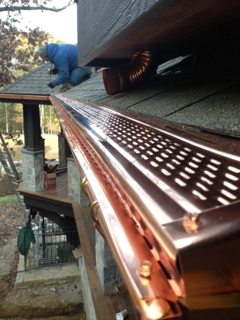 Copper Gutter Installation Putnam County NY